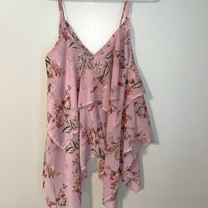 Pink Floral shirt